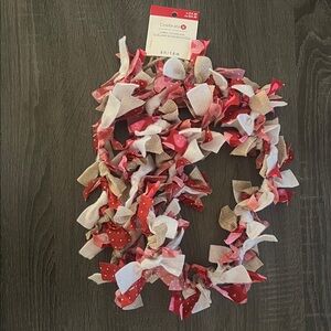 Red, Pink, White, and Tan Garland